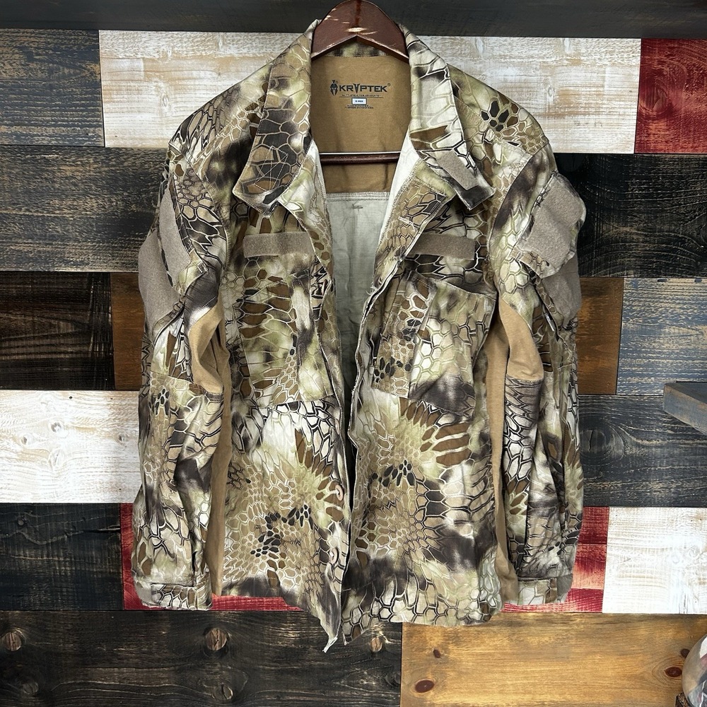 Vertx Camo Gunfighter Shirt Medium Tactical Kryptek Mandrake Typhon Highlander